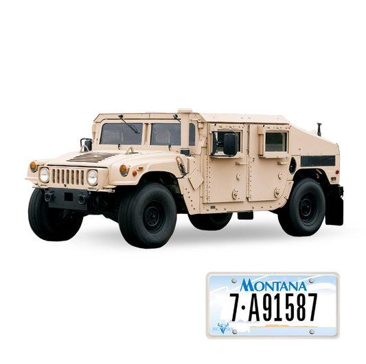 Montana Military Vehicle Registration