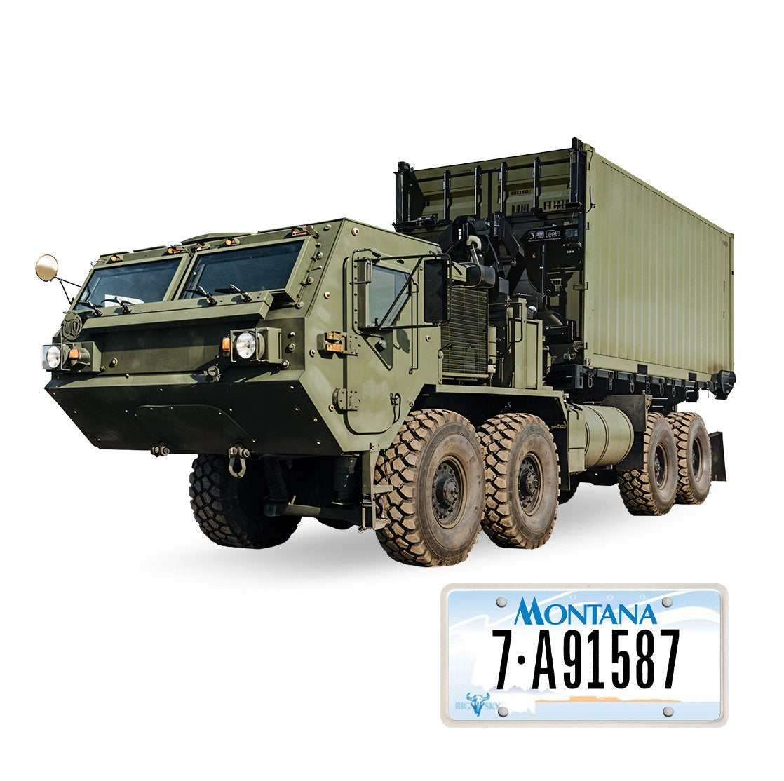 Montana Heavy Military Truck Registration (16,000 lbs GVWR or higher)