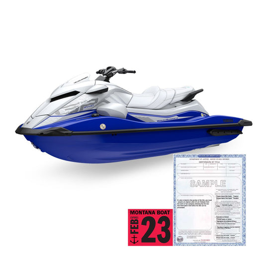 Montana PWC (Personal Watercraft) Title Recovery and Registration