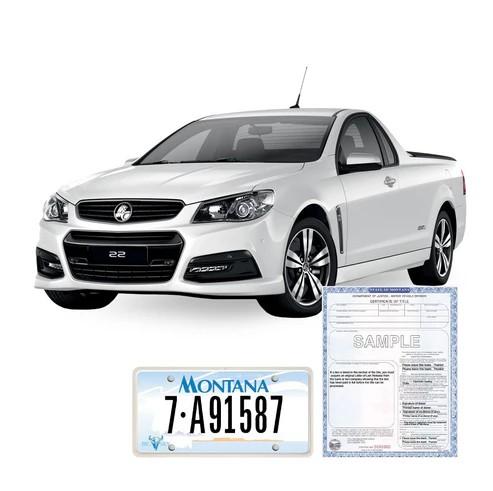 Montana Imported Truck Registration